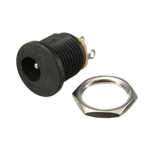 5.5MM X 2.1MM Round DC Socket Panel Mounting Power Adapter DC Power Supply Jack Socket Female Panel Mount <strong>Connector</strong> - Product Image 2