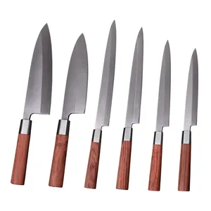 Profession elle japanische Stil 9 "10" 11 "12" Edelstahl Küche Sushi Messer Japanische Yanagiba Sashimi Messer