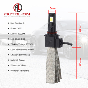 Faro led sin ventilador, <span class=keywords><strong>H7</strong></span>, 6000K, para coche, <span class=keywords><strong>H7</strong></span> - Product Image 5