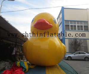 Bơm hơi khổng lồ Vịt hồ bơi Float cho trẻ em nước an toàn chơi Bath <span class=keywords><strong>Inflatable</strong></span> đồ chơi vui vẻ với thiết kế mới lạ cho hiển thị quảng cáo - Product Image 3