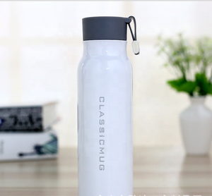 Hot Sports bottiglia d'acqua shaker in acciaio inossidabile tazza sottovuoto portatile a doppia parete isolata 350ml <span class=keywords><strong>con</strong></span> biglietto da visita per studenti - Product Image 5