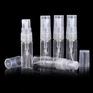 2ml 3ml 5ml 10ml toptan küçük taşınabilir mini cam parfüm sprey şişe seyahat atomizer parfüm şişesi