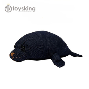 Juguetes de Dugong de Manatí de babosa de mar rellenos personalizados con tela de lona o felpa con logotipo privado del fabricante de China - Product Image 1