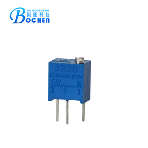 लंबी <span class=keywords><strong>multiturn</strong></span> 3266 trimport घुंडी नापने 10 k, 20 k, 50 k 1/4 W <span class=keywords><strong>cermet</strong></span> <span class=keywords><strong>trimmer</strong></span>