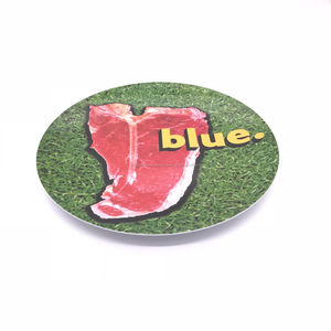 De plástico de calidad alimentaria A5 de melamina <span class=keywords><strong>duro</strong></span> <span class=keywords><strong>plato</strong></span> personalizado reutilizable de placas de plástico - Product Image 1
