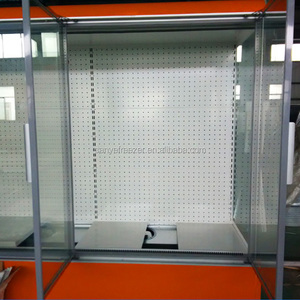 Réfrigérateur de présentation de boissons luxueux à six portes / Réfrigérateur de présentation de boissons / Réfrigérateur de présentation de supermarché / Congélateur vertical pour épicerie - Product Image 4