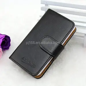 Pure Boek Stijl Wallet Leather Stand Cover Case Voor Samsung Galaxy Beam 2 G3858 Fabrikant Kaartsleuven & Stand 100 pcs 0.07Kg