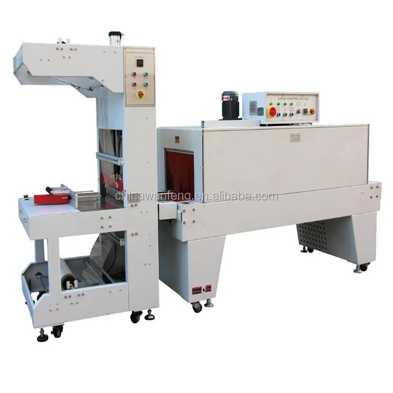 Auto Film PE shrink wrapping bottle package machine