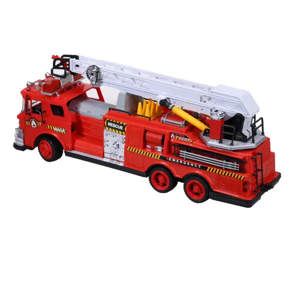 Recargable plástico juguete de Control remoto camión de bomberos