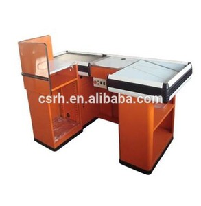 Rh-ce006 eléctrica cuadro de los flujos con la cinta transportadora cajera de supermercado caja registradora - Product Image 1