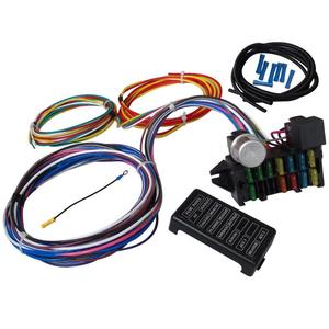 Arnés de cable de 12 circuitos para coche, kit de cableado clásico para ford GM, varilla caliente, venta directa de fábrica, venta al por mayor - Product Image 1