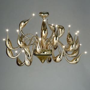 Luxuriöser Schwanen-Kronleuchter Europäische Beleuchtung Blauer Designer-Kronleuchter Moderner Hotel-Kronleuchter Hochzeits-Deckenleuchten CZ9091/24BU - Product Image 2