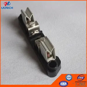 100A Aluminum Round Meter Socket Inner Parts With Copper Jaws