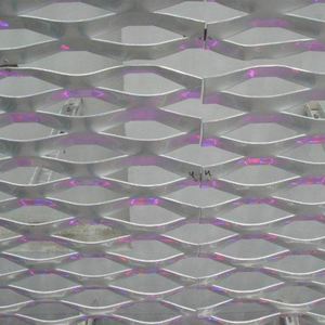 פלדה מגולוונת ברזל מורחב מתכת רשת ברזל מנגל גריל רשת מתכת מורחבת עבור הגנה ודקורציה - Product Image 2