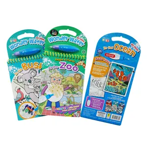 Stunning and Attractive to Kids Magic Water Coloring Promotional and Fun Book with Low Price, Aqua Doodle Book