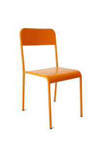 Silla De comedor De alta temperatura, sillas De Metal resistentes, Retro, <span class=keywords><strong>Madeira</strong></span>, para cafetería - Product Image 3