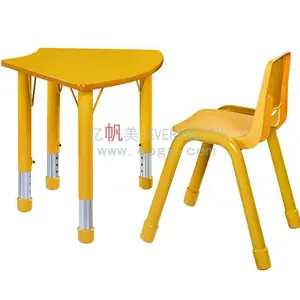 नर्सरी फर्नीचर इकट्ठा अध्ययन तालिका बच्चों समायोज्य स्कूल डेस्क बच्चों के लिए कुर्सी