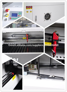 Laser decoupee et gravure machine avec laser tete 3D pour les materiels inegales - Product Image 1