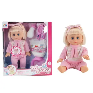 Fungsional 16 Inch Gadis Boneka Grosir Fashion dengan Baby Doll Aksesoris