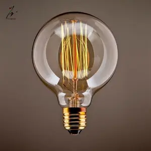 40W G95 Edison Vintage Luz Bulb E27 E26 Filamento Da Lâmpada de 110V 220V