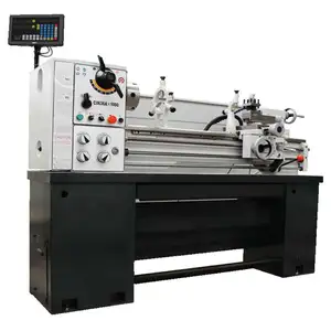 mini metal lathe CQ6236G with foot brake