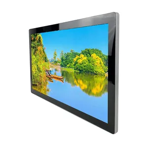 Monitor de pantalla táctil LCD para quioscos de información al aire libre, 27 pulgadas, full hd, 1500 nits