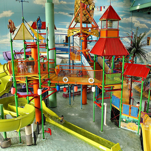 Equipo acuático para adultos, tobogán acuático de estilo Tropical de 6-8mm, brida de 8-10mm, equipo exterior - Product Image 1