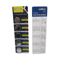 Batería de Botón de Litio CR2025 3V de Marca OEM o KIWIN para Relojes y Llaves de Coche