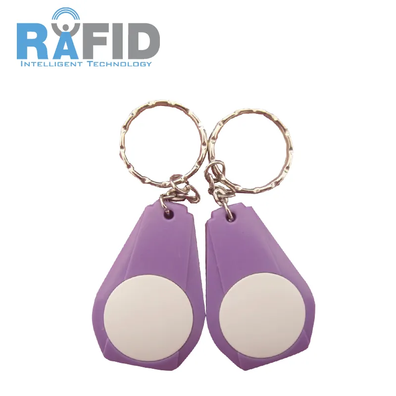 factory price 125khz/13.56mhz access control id/nfc rfid key tag fobs