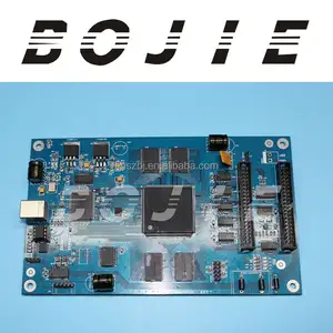 Nova marca Solvente Zhongye Xaar 128 da cabeça de impressão de Impressora Placa Principal/Placa Mãe