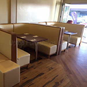 Tùy Chỉnh Góc Nhà Hàng Bảng Và Băng Ghế Thương Mại Bằng Gỗ Nhà Hàng Đồ Nội Thất Nhà Hàng Đặt Ăn Bộ - Product Image 6