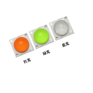 6000-6500 k 12 v 10 wát 20 wát 30 wát 50 wát COB Led Chip với 90 độ silicon Dome Ống Kính