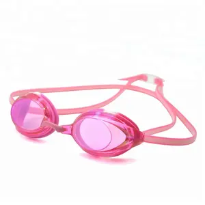 China Mystyle supplier ODM OEM pink colorful race swimming goggles for competition goggles swim gear