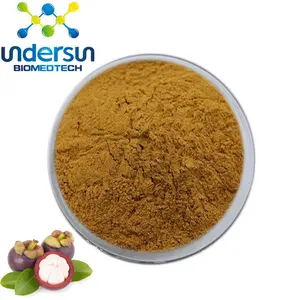 Supply organic mangosteen pericarp extract brown powder