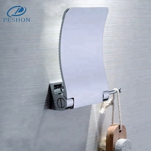 ราคาที่ดีที่สุดผลิตภัณฑ์ใหม่ที่พัฒนาคุณภาพสูงพับขึ้นห้องน้ำเท้าส่วนที่เหลือในโครเมี่ยม - Product Image 2