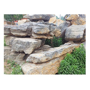 Naturale Paesaggio Pietra Roccia Cascata Fontana Da Giardino - Product Image 1