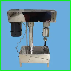Semi automática Crimper Nivelamento Da Máquina Fácil de Operar Para O Alumínio, Plástico-Selo de alumínio