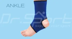 Dukungan pergelangan kaki elastis biasa untuk perlindungan