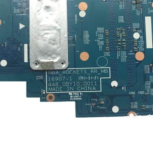 Placa Base para Portátil <span class=keywords><strong>HP</strong></span> ENVY X360 <span class=keywords><strong>15</strong></span>-BQ, 935101-601, 935101-501, 16907-1, 448.0BY10.0011, DDR4, MB <span class=keywords><strong>RYZEN</strong></span> 5 2500U - Product Image 3