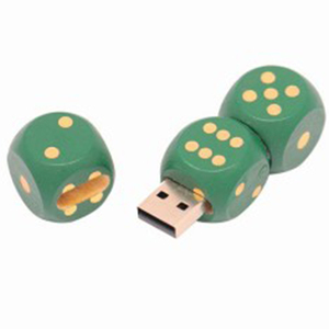 Gitra Đĩa Bộ Nhớ Cờ Bạc Bằng Gỗ Memeroy Stick Hình Dạng Con Xúc Xắc Sáng Tạo USB <span class=keywords><strong>Flash</strong></span> Drive 1GB 2GB 4GB 8GB 16GB 32GB 64GB 128GB - Product Image 5