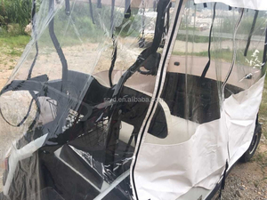 Funda Protectora para Carrito de <span class=keywords><strong>Golf</strong></span> de Color Blanco para E-Z-GO de 2 Plazas - Product Image 6