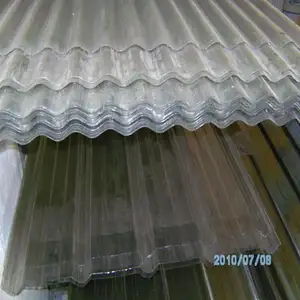 Lembar atap plastik bergelombang polikarbonat 1.5mm