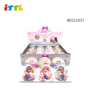 Muñeca de Vinilo ITTL, Adorable Bebé <span class=keywords><strong>Reborn</strong></span> Dormido, Juguete de 12 Piezas - Product Image 3