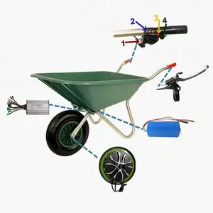 10inch 48v 500w hub motor electric wheelbarrow motor kit with tire