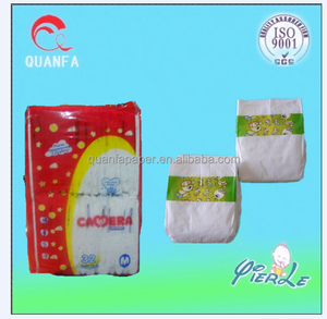 China pe backsheet pañales de bebé <span class=keywords><strong>con</strong></span> el paquete colorido - Product Image 1