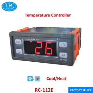 RINGDER RC-112E מגניב חום על/OFF ממסר דיגיטלי טמפרטורת טרמוסטט טמפרטורת מתג