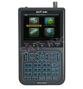 Venta al por mayor digital Satlink alta definición y al aire libre DVB-S DVB-S2 metros <span class=keywords><strong>buscador</strong></span> WS-6922 con spectum - Product Image 2