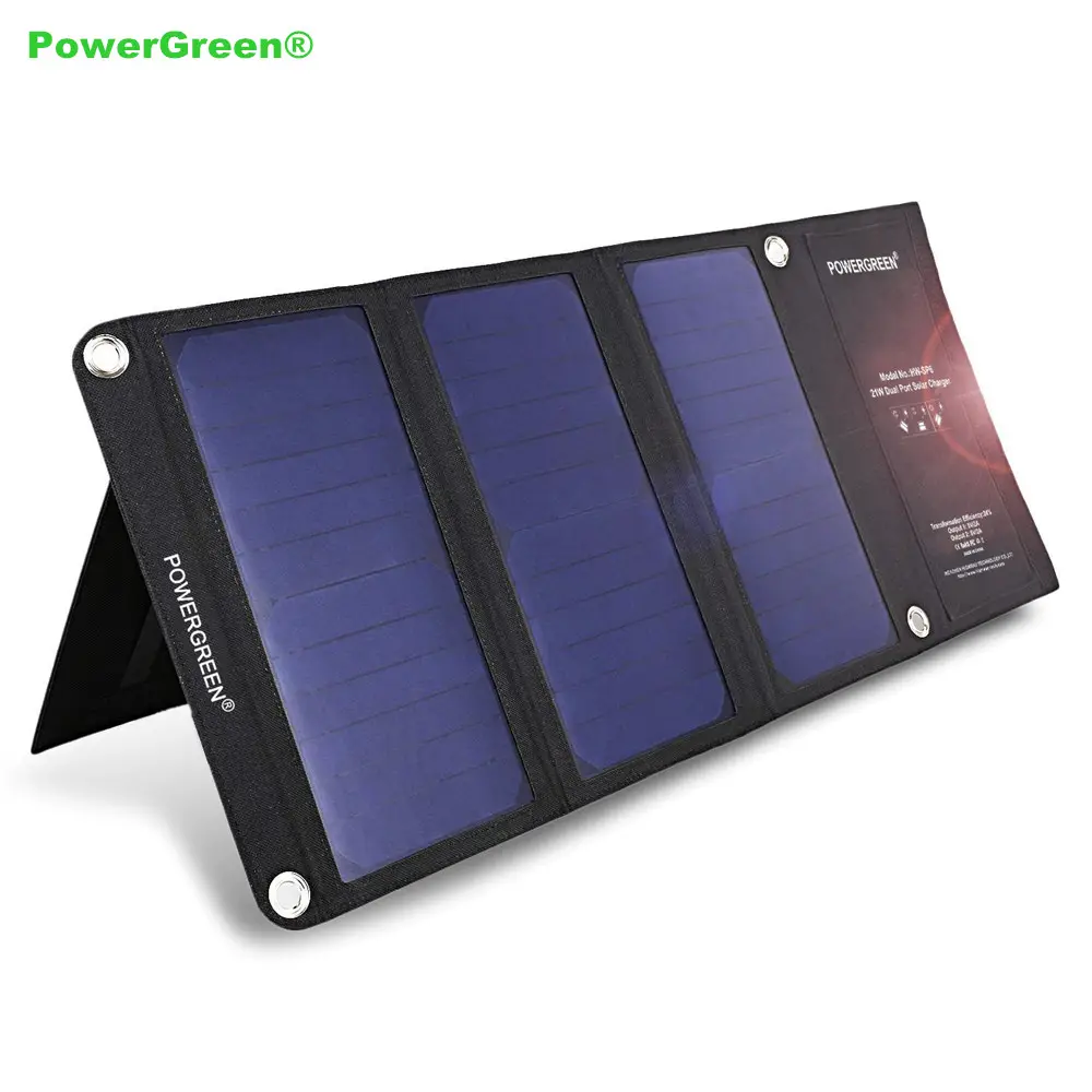 New Arrival Easy Carry Quick Charging Solar Flexible Solar Charger 21W Solar Panel for Phone