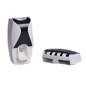 Vendita calda automatica <span class=keywords><strong>Set</strong></span> di 5 spazzolini da denti con supporto a parete supporto per dentifricio in <span class=keywords><strong>plastica</strong></span> <span class=keywords><strong>Set</strong></span> da <span class=keywords><strong>bagno</strong></span> in nuova scatola di colore - Product Image 3
