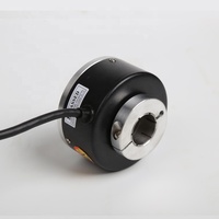 Encodeur rotatif diamètre extérieur 66 mm, arbre creux 20 mm, série PKT66, couplage optique, montage pour ascenseur, sortie TTL DC5V/8V-30V